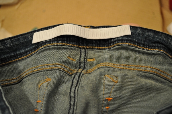 Sewing Trick to Take In Loose Jean Waist