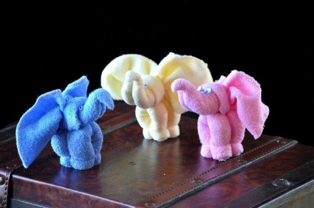 DIY Towel Elephant Tutorials 