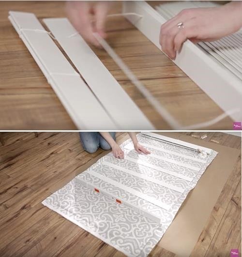 DIY Window Blind Roman Shade Video