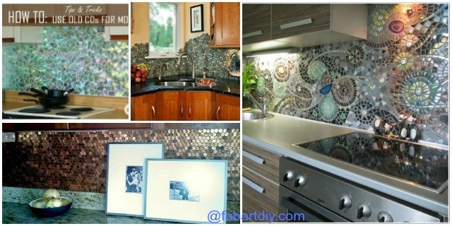 5 DIY Kitchen Backsplashes tutorials