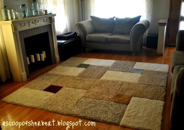 DIY Area Rug Tutorial 