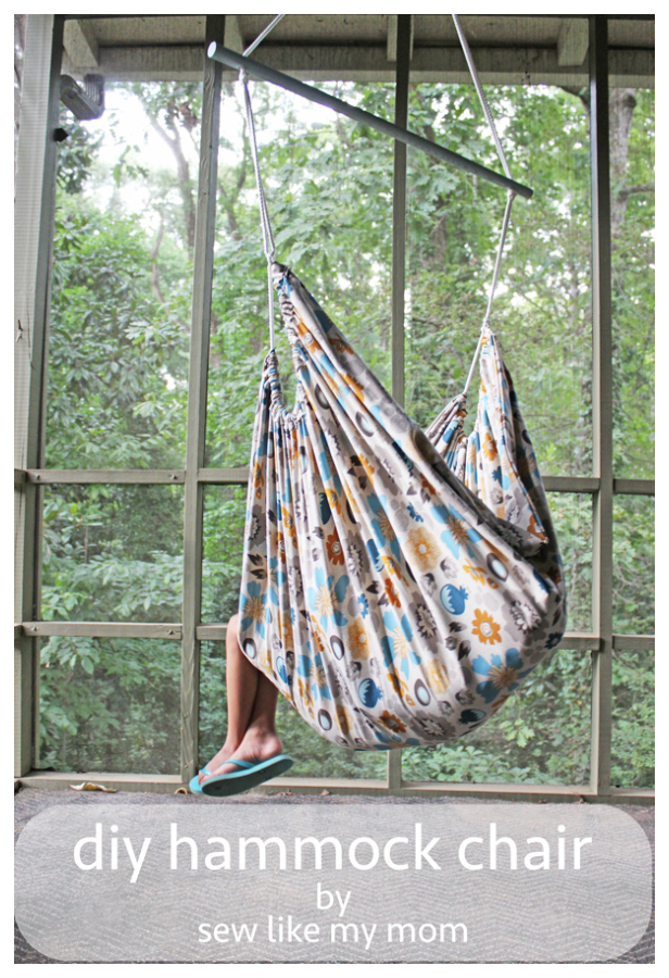 Easy DIY Fabric Hammock Chair Tutorials 