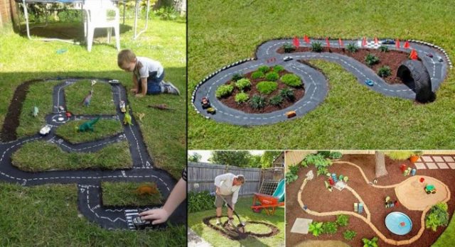 DIY Outdoor Race Car Track Tutorial