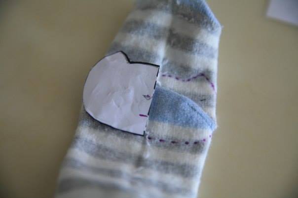 DIY Sock Kitten Sew Pattern