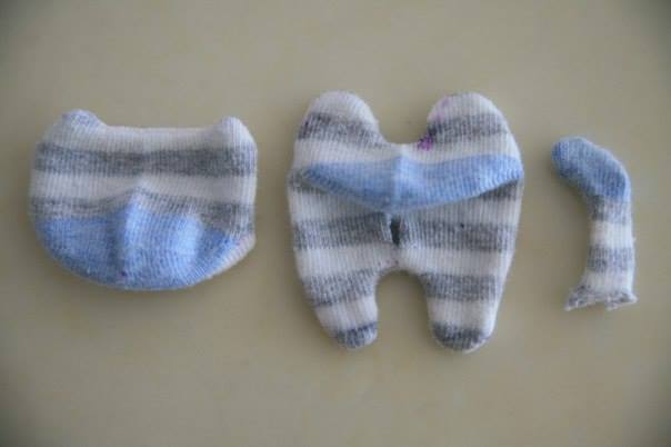 DIY Sock Kitten Sew Pattern