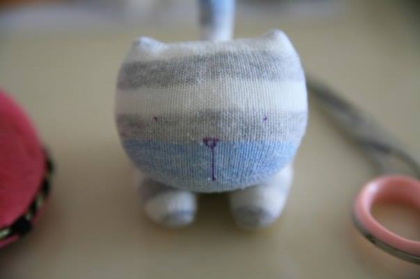 DIY Sock Kitten Sew Pattern