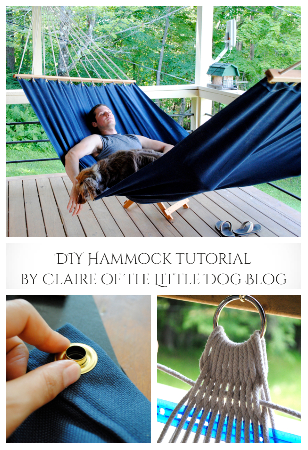 Easy DIY Fabric Hammocks Tutorials 