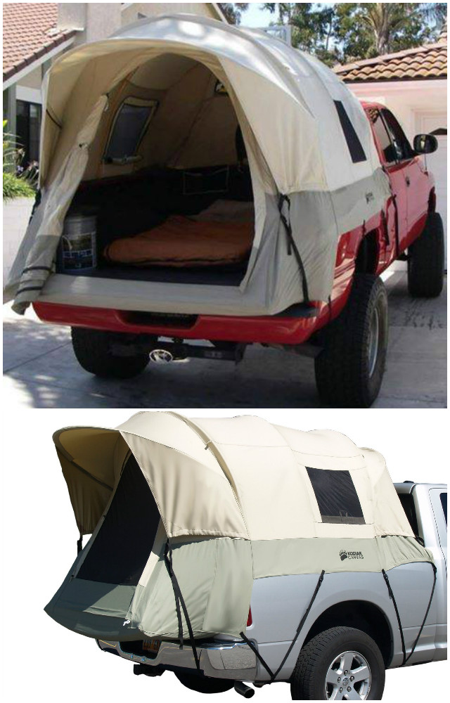 10 Camping Tips and Gadgets You'll Love This Summer-Camping Truck Bed Tent 