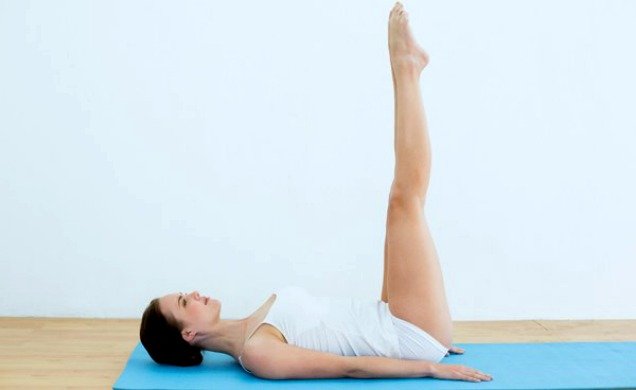 10 Easy Yoga Poses To Reduce Belly Fat -Raised Foot Pose