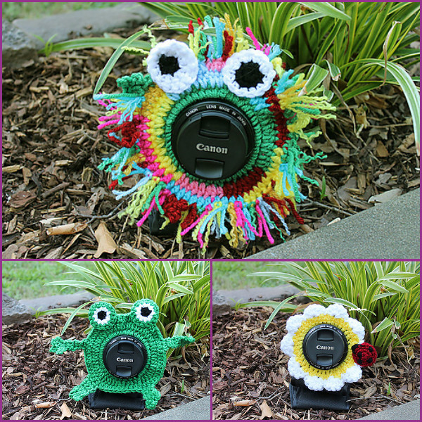 DIY Crochet Camera buddy Free Pattern Round Up