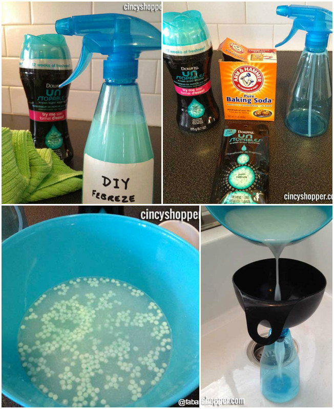 DIY Homemade Febreze Air Freshener Recipe 