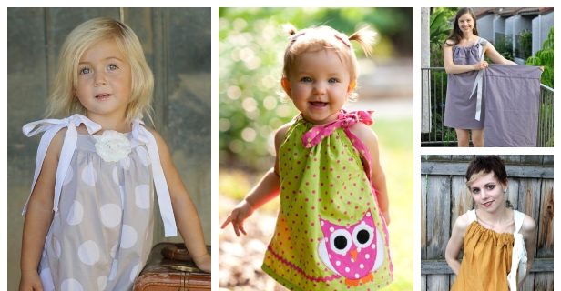 crochet pillowcase dress How to Make a Dress in One Hour (or less!)