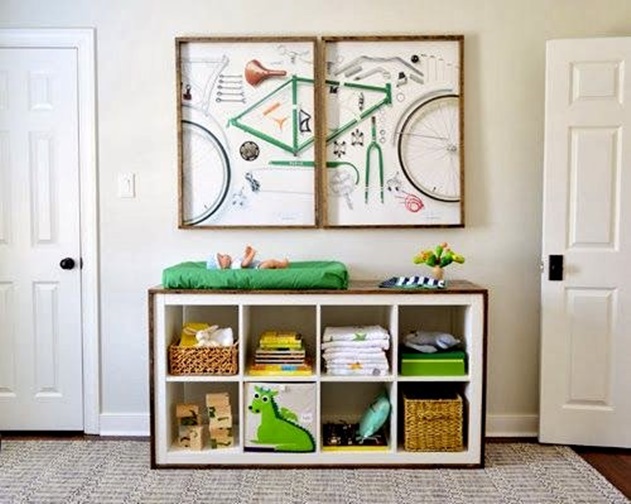 Kitchen Organization - DIY Cube Shelves - Mom Endeavors