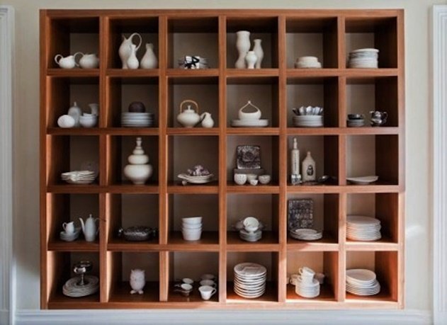 20 Cube Organizer DIY Ideas To De-clutter Your Whole House-Dishware cabinet