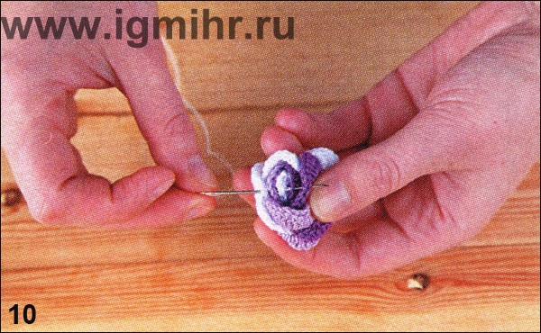 DIY Crochet Interlocking Rose Free Pattern 