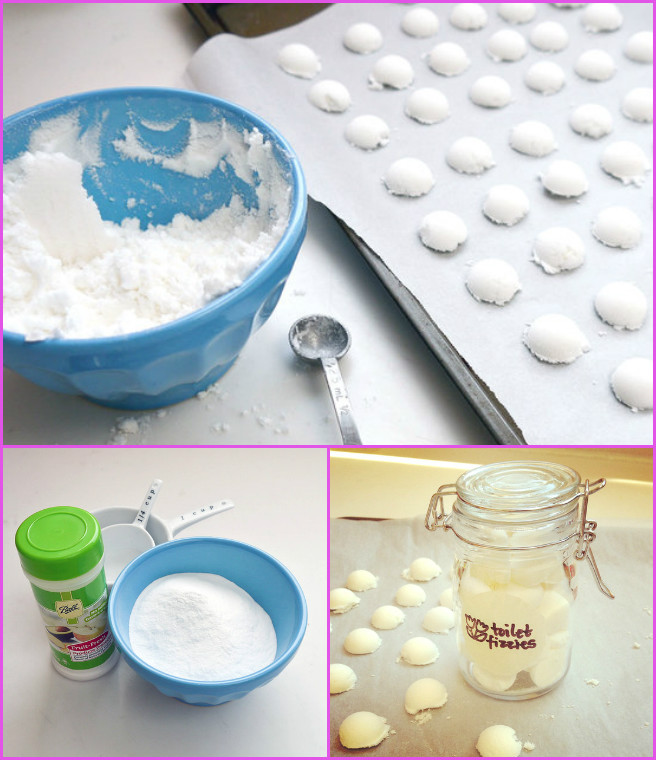 DIY Homemade Toilet Bomb Fizzies Recipe