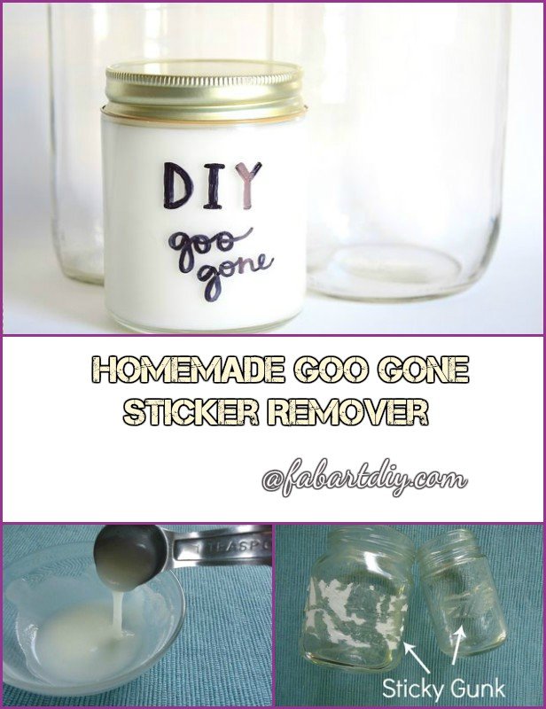  DIY Homemade Goo Gone Sticker Remover Recipes