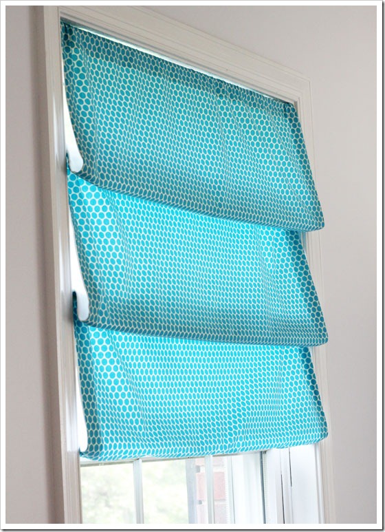 DIY No Sew Window Shade