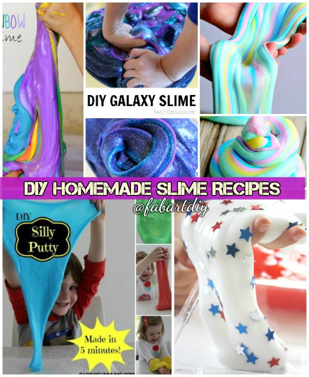 DIY Homemade Slime Recipes