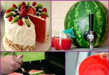 12 Cool Ways to Serve Watermelon for Summer Party DIY Watermelon Serving Ideas