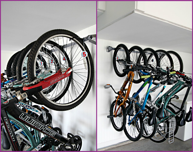 DIY Family Bike Storage Wall Solutions