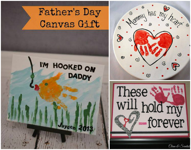 Hand & Footprint Art DIY Ideas and Projects