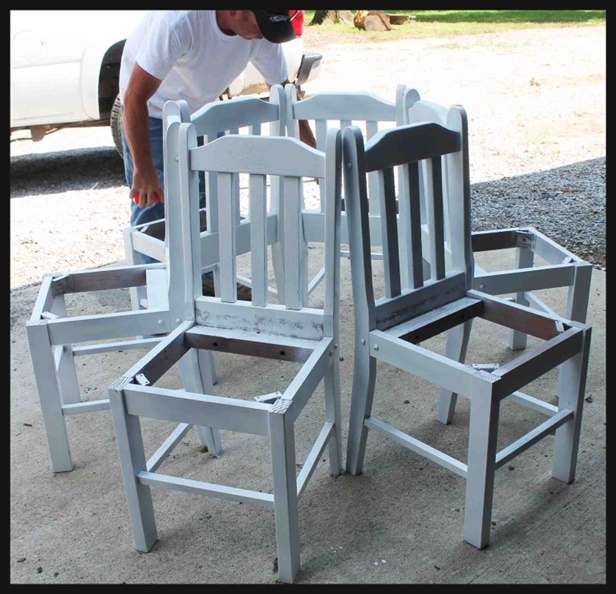 How to Build Recycled Chair Tree Bench 