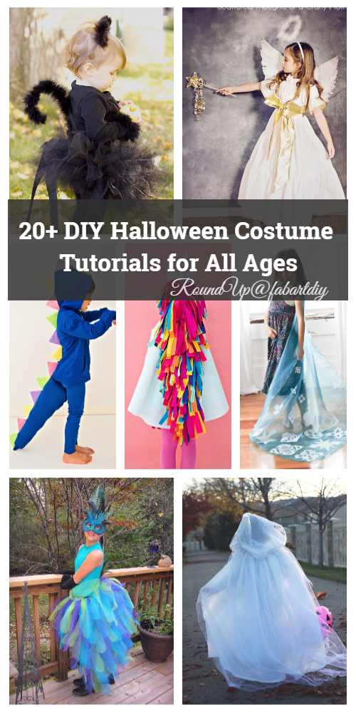 20+ DIY Halloween Costume Tutorials for All Ages