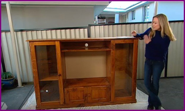 DIY Recycle TV Cabinet into Kids Toy Kitchen Tutorial-Video