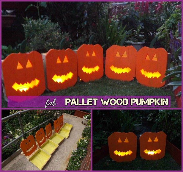 DIY Alternative Pumpkin Craft Ideas -DIY Pallet Wood Pumpkin Tutorial