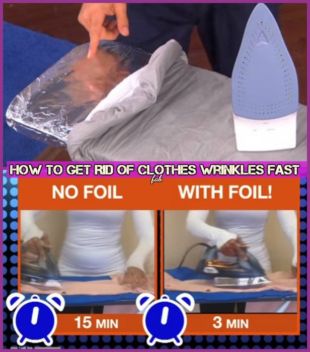 Laundry Hack: How to Get Rid of Clothes Wrinkles Fast with Aluminum Foil