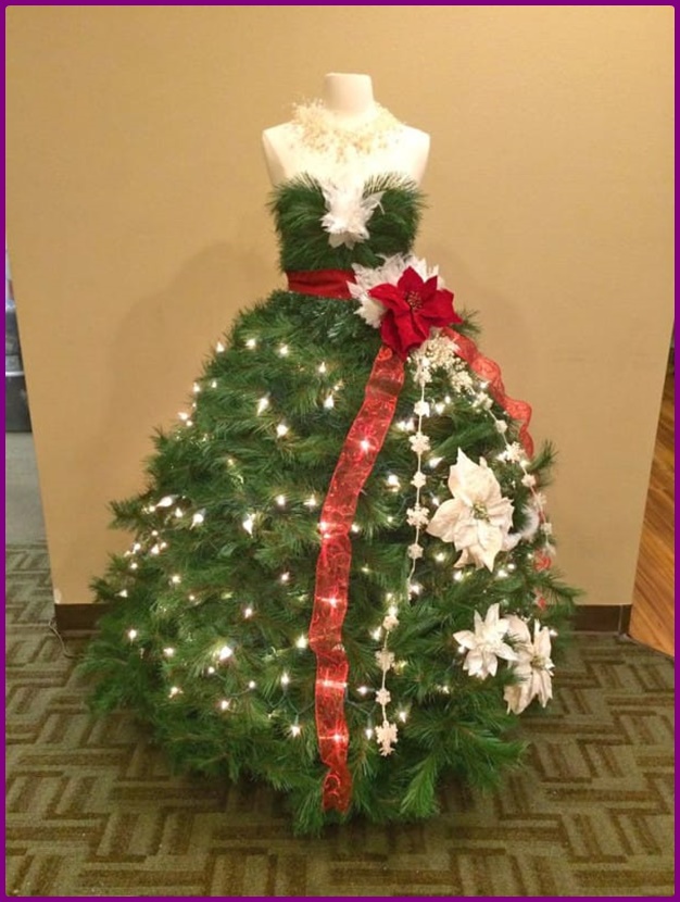 DIY Mannequin Christmas Tree Tutorial-Video