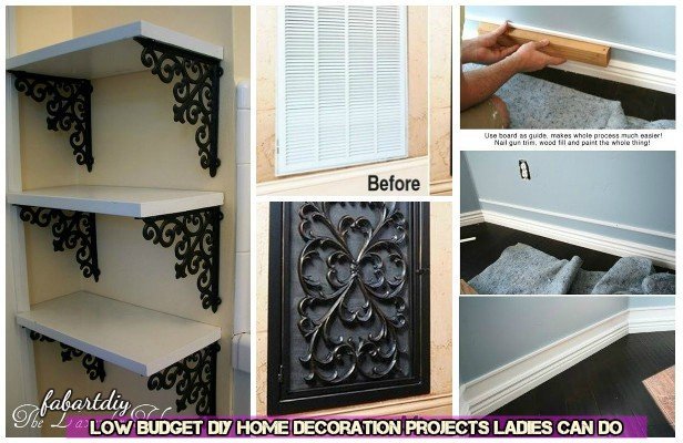10 Low Budget DIY Home Decoration Projects Ladies Can Do