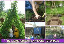 Grow Your Living Green Teepee Playhouse For Kids Summer Fun DIY Kids Living Teepee Green Playhouse