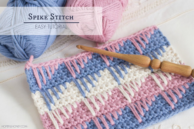 How to Crochet Spike Stitch - Video