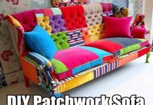 DIY Patchwork Sofa Guide-Video DIY Patchwork Sofa Guide tutorial-video