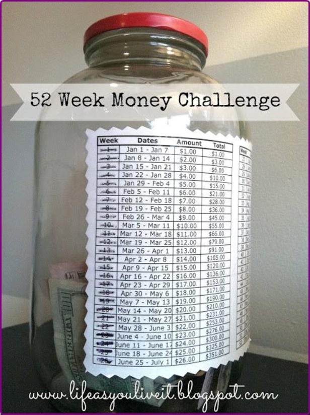 Save Your Bank with This 52 Week Money Saving Challenge