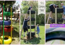 DIY Recycled Tire Climbing Tower Tutorial DIY Recycled Tire Climbing Tower Tutorial