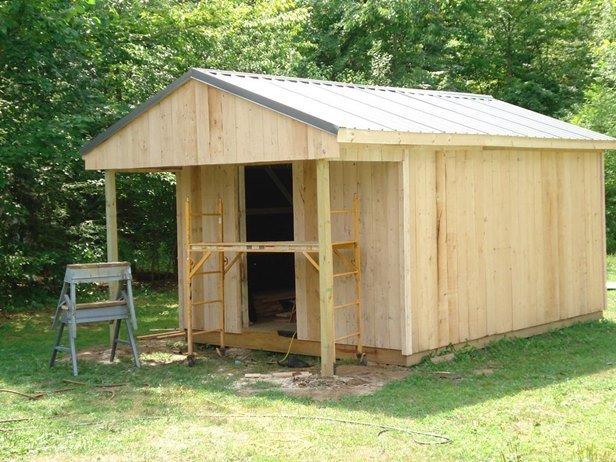 DIY 12X20 Wood Cabin Shed Tutorial on Budget