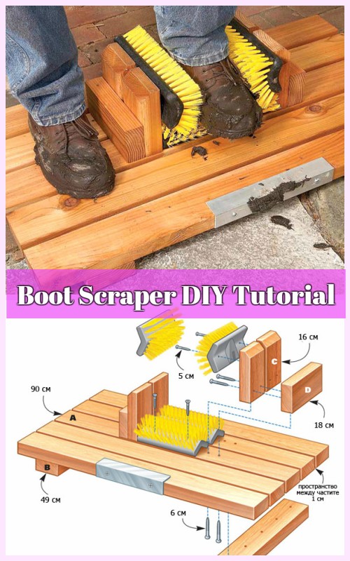 DIY Mud-Busting Boot Scrape Tutorial