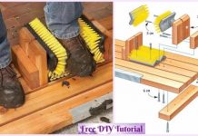 DIY Mud-Busting Boot Scrape Tutorial, Perfect for Father’s Day DIY Front Door Shoe Wiper Tutorial