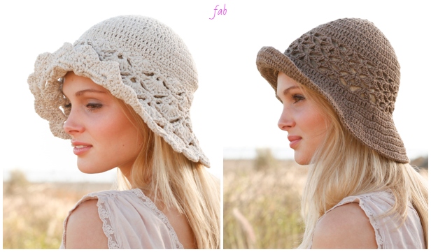 Crochet Women Shell Summer Sun Hat Crochet Free Patterns