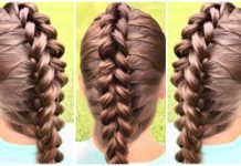 Amazing Girls Dragon Braid Hairstyle DIY Tutorial – Video Amazing Girls Dragon Braid Hairstyle DIY Tutorial - Video