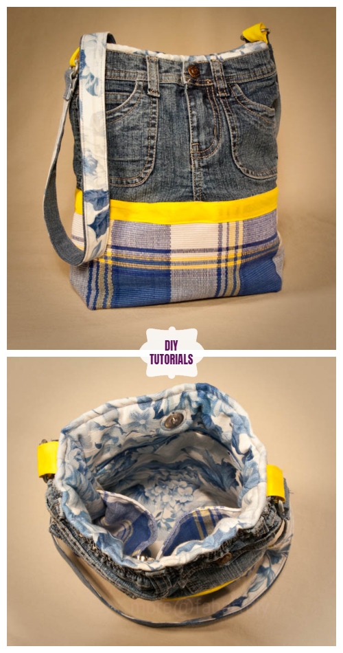 DIY old jeans recycle | tote bag | tutorial | DIY old jeans recycle | tote  bag | tutorial#ideas #gift #sewing #howto #diy #hobby #easy #handmade  #totebag #bag #tutorial #old #denim #jeans #