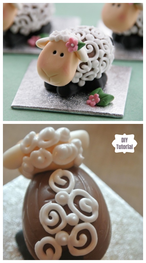 DIY ﻿Creme Easter Egg Lamb Tutorial