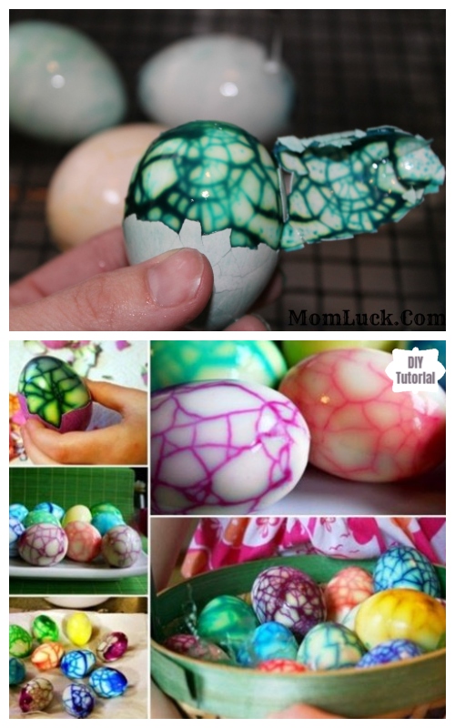 DIY Edible Marbled Easter Eggs Tutorial