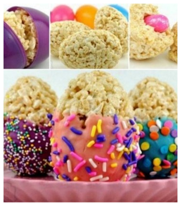 DIY ﻿3 Ingredient Rice Krispie Eggs Tutorial