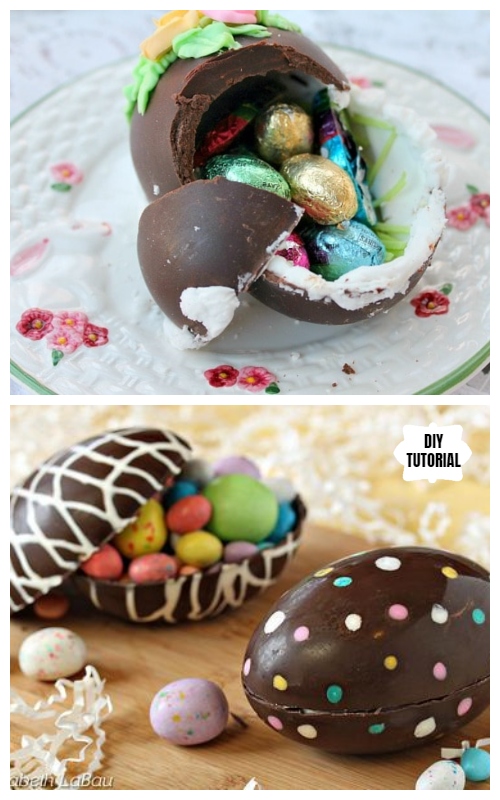 DIY Hollow Chocolate Easter Egg Tutorial