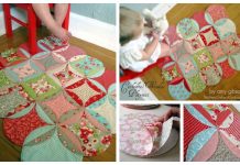 DIY Personalized Cathedral Window Baby Playmat Tutorial + Video DIY Personalized Cathedral Window Baby Playmat Tutorial + Video