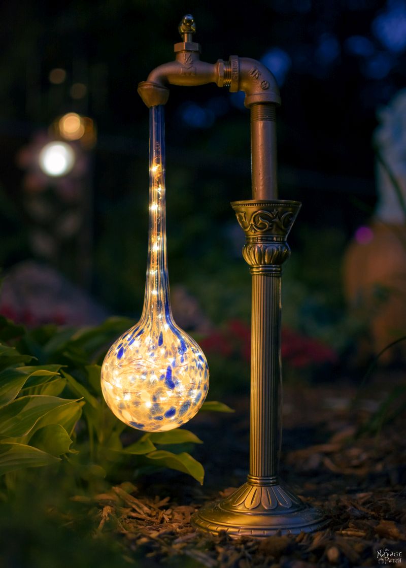 20+ DIY Stunning Outdoor Lighting Ideas for Summer Night - SDIY Waterdrop Solar Lights DIY Tutorial